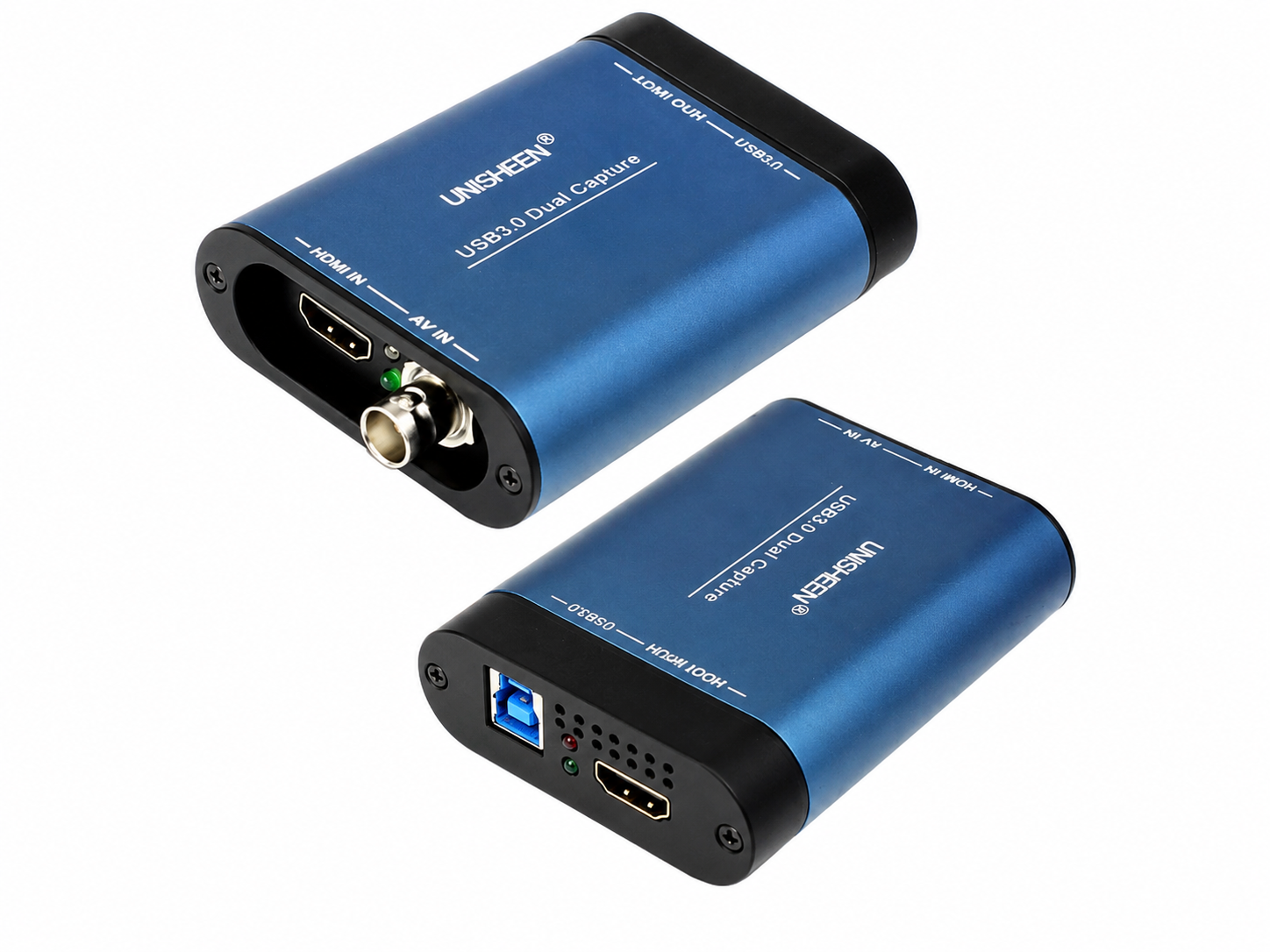 UNISHEEN High-performance USB 3.0 Dual-channel video Capture Card Model uc3300HS